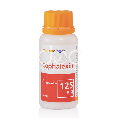 Pharmaniaga Cephalexin Oral Suspension 125mg/5ml