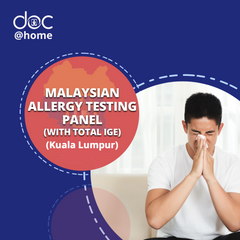 Malaysian Allergy Testing Panel (with total IgE) At Home (Kuala Lumpur)