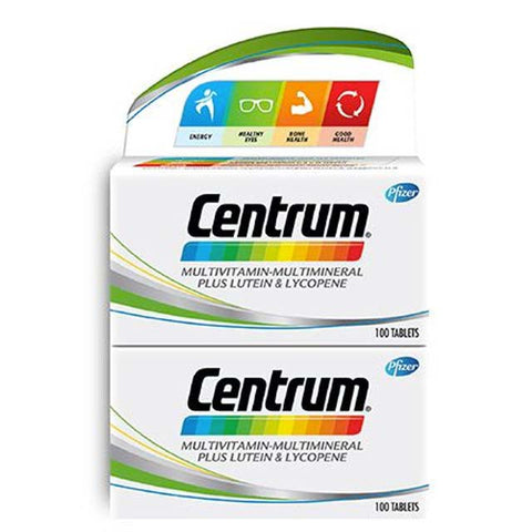 Centrum Multivitamin-Multimineral Plus Lutein and Lycopene Tablet