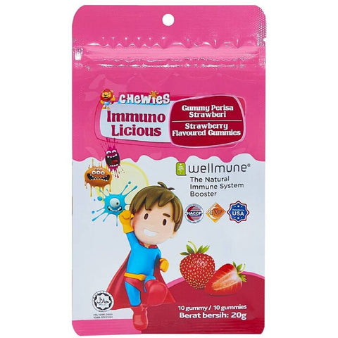Chewies Immunolicious Gummy (Strawberry)