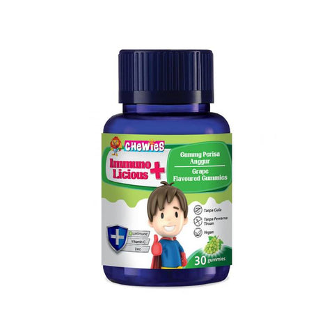Chewies Immunolicious Plus Gummy (Grape)