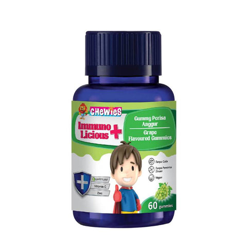 Chewies Immunolicious Plus Gummy (Grape)