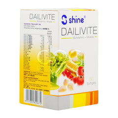 Shine Dailivite Multivitamins + Minerals Softgels