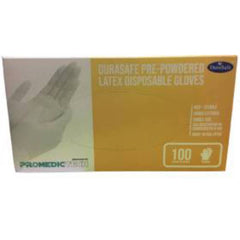 DuraSafe Pre-Powdered Latex Glove 100s