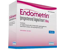 Endometrin 100mg Vaginal Tablet