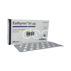 Euthyrox 50mcg Tablet