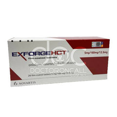 Exforge HCT 5/160/12.5mg Tablet