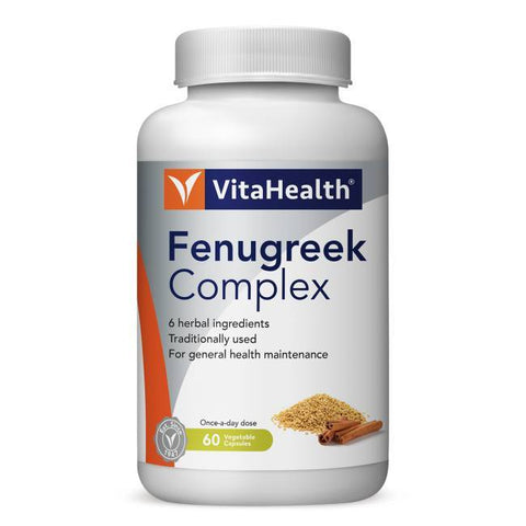 VitaHealth Fenugreek + Cinnamon Complex Capsule