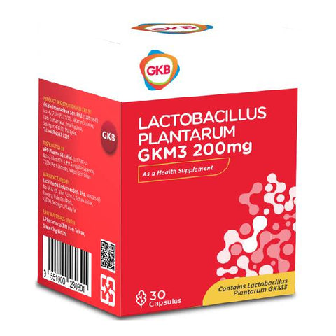 GKB Lactobacillus Plantarum GKM3 200mg Capsule