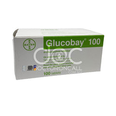 Glucobay 100mg Tablet