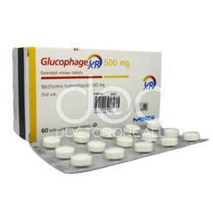 Glucophage XR 500mg Tablet