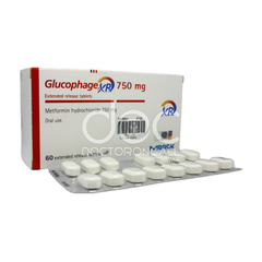 Glucophage XR 750mg Tablet