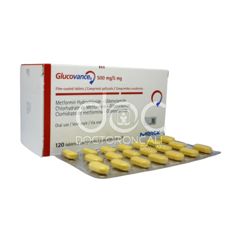 Glucovance 500/5mg Tablet