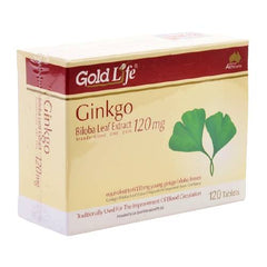 Goldlife Ginkgo Biloba Extract 120mg Tablet