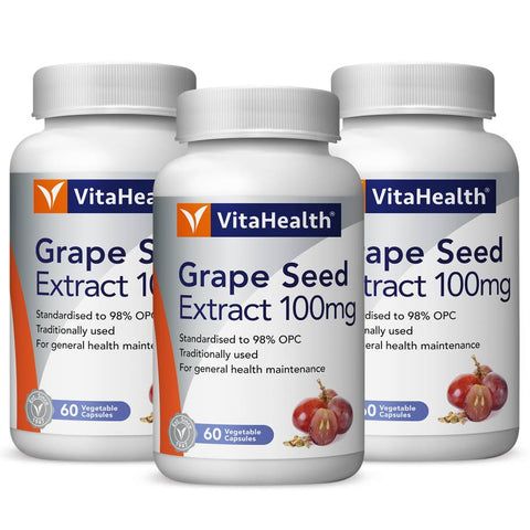 VitaHealth Grape Seed Extract 100mg Softgel