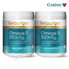 Herbs of Gold Omega 3 550mg Capsule