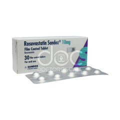Sandoz Rosuvastatin 10mg Tablet