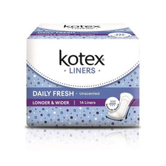Kotex Fresh Longer & Wider Pantyliner