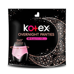 Kotex Overnight Panties (Medium/Large)