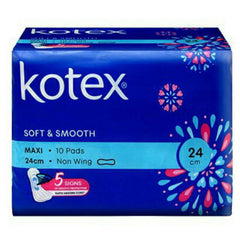 Kotex Soft & Smooth Maxi Non Wing 24cm