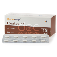 Pharmaniaga Loratadine 10mg Tablet