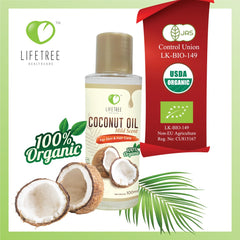 Lifetree Organic Premium Coconut Oil Mild Scent Skin Hair Care