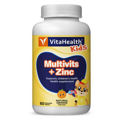 VitaHealth Kids Multivits + Zinc Chewable Tablet