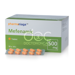 Pharmaniaga Mefenemic Acid 500mg Tablet
