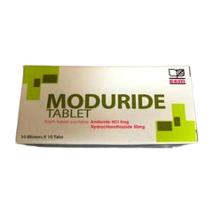 Moduride Amiloride HCI 5mg + HCT 50mg Tablet