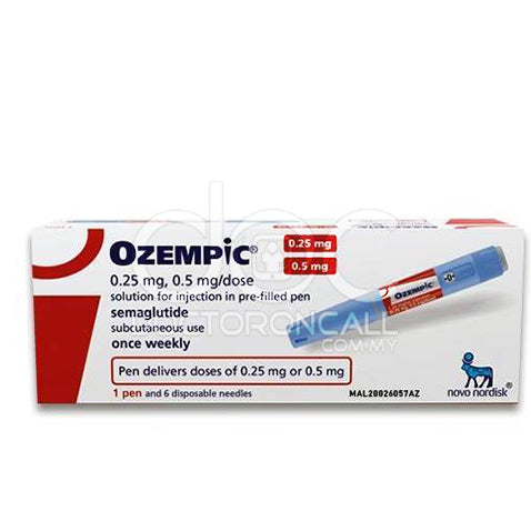 Ozempic 1.34mg/ml (0.25mg, 0.5mg/dose) Pre-filled Pen