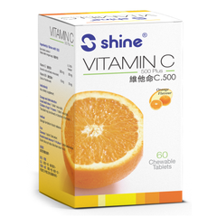Shine Vitamin C Plus 500mg Chewable Tablet