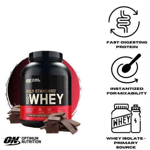 Optimum Nutrition Gold Standard 100% Whey Extreme Milk Chocolate Powder
