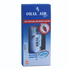 Oral Aid Gel Strawberry