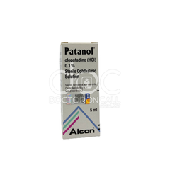 Patanol 0.1% Eye Drop Solution