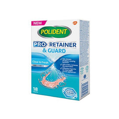 Polident Pro Retainer & Guard Cleanser Tablet
