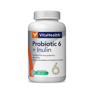 VitaHealth Probiotic 6 + Inulin Capsule