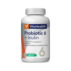 VitaHealth Probiotic 6 + Inulin Capsule