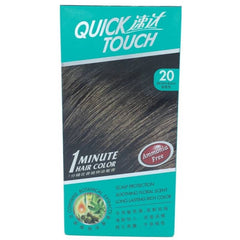Quick Touch Hair Color - Brown Black (20)