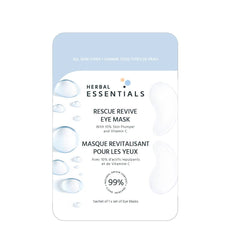 Herbal Essentials Rescue Revive Eye Mask With 10% Skin Plumper And Vitamin C