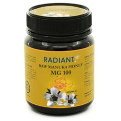 Radiant Raw Manuka Honey MG 100 Natural