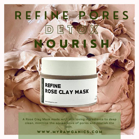 Rawganics Refine Rose Clay Mask