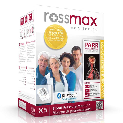 Rossmax Bluetooth Blood Pressure Monitor (X5BT)