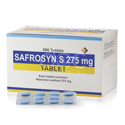 Pharmaniaga Safrosyn S 275mg Tablet