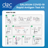 Salixium COVID-19 Home Rapid Antigen Test Kit (RTK) - Saliva/Nasal samples