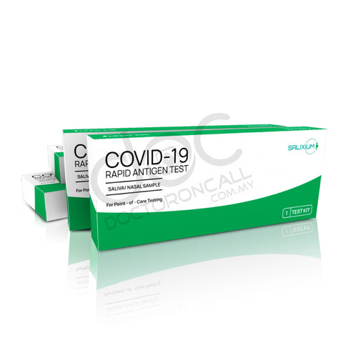 Salixium COVID-19 Home Rapid Antigen Test Kit (RTK) - Saliva/Nasal samples