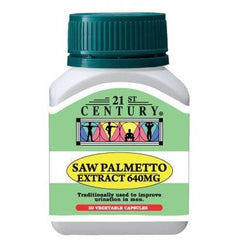 21st Century Saw Palmetto Extract 640mg Capsule