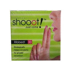 Shooot Ribbed Condom