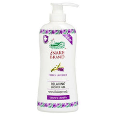 Snake Brand Prickly Heat Relaxing Shower Gel (Lavender)