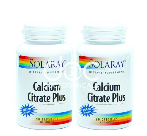 Solaray Calcium Citrate Plus Capsule