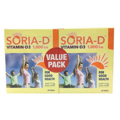 Soria-D Vitamin D3 1000iu Tablet